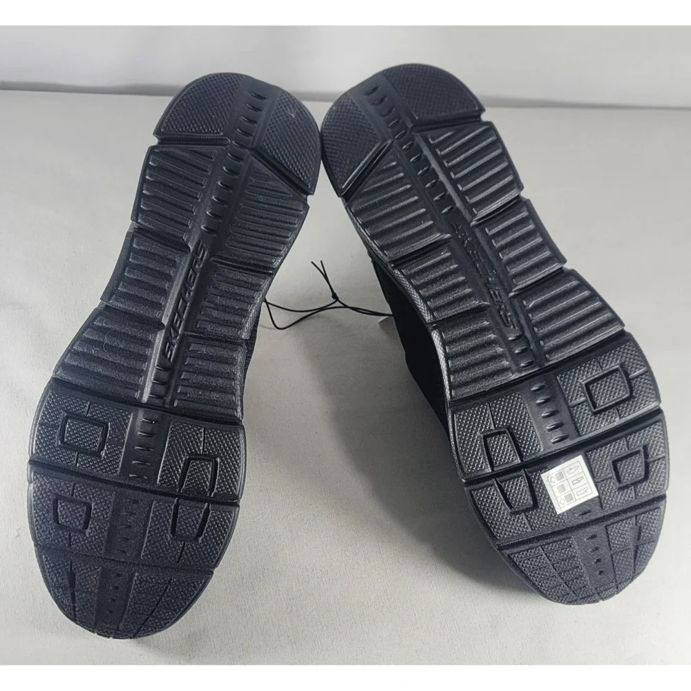 Skechers Shoes Men's Slip Ins Swift Fit Black Sneaker Memory Foam 16997S Size 12